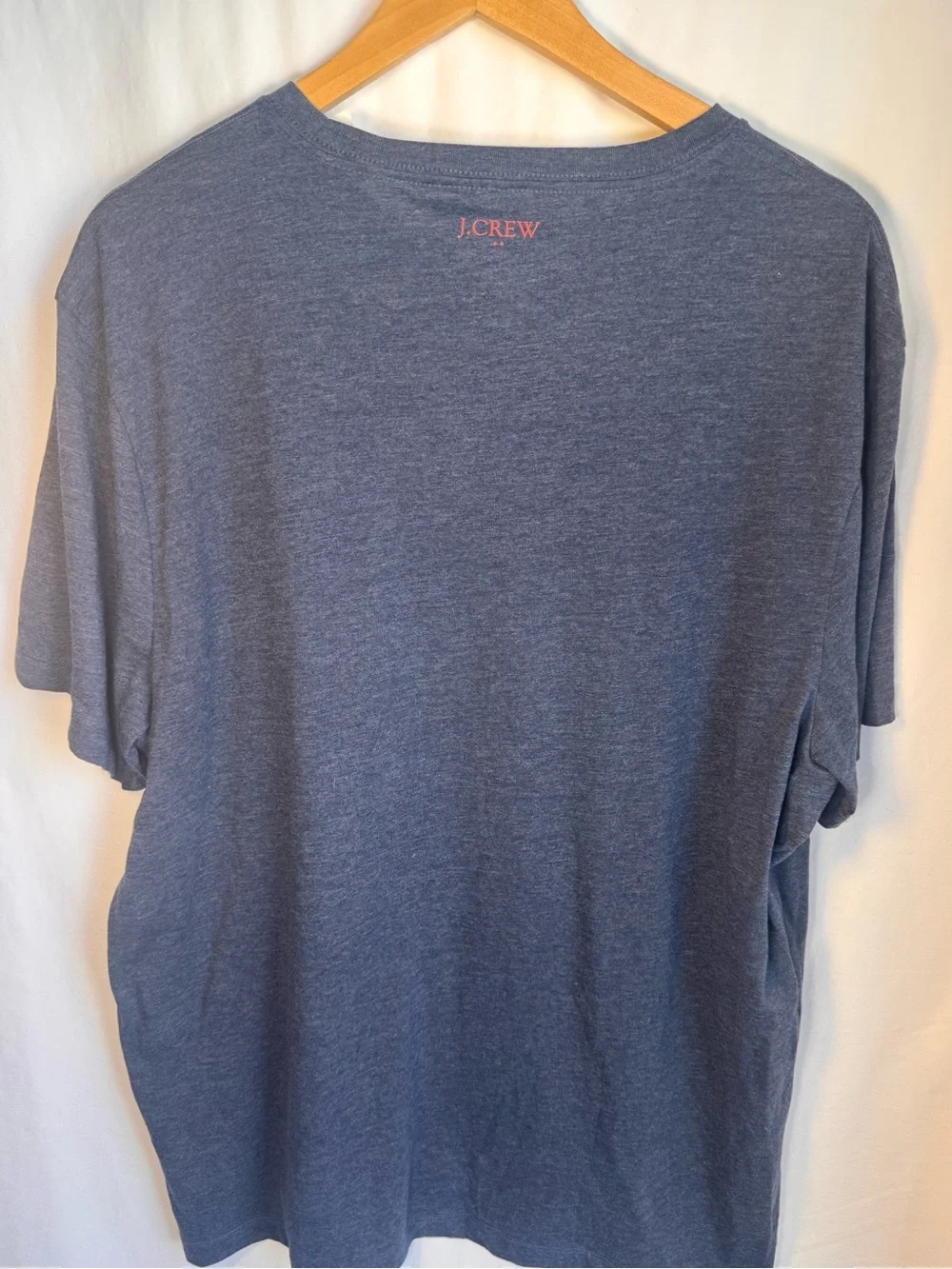 J.Crew Men’s Blue Heather Crab Graphic T-Shirt XXL NWT